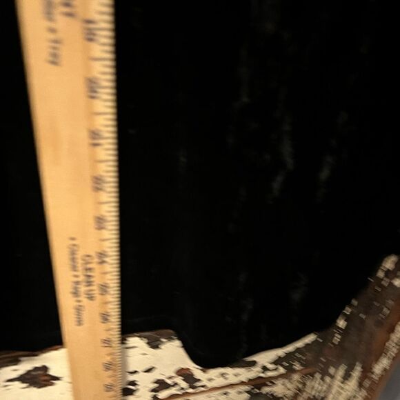 Bohemian est.1946 velvety open embroidered cardigan. Size Medium. - Picture 6 of 7